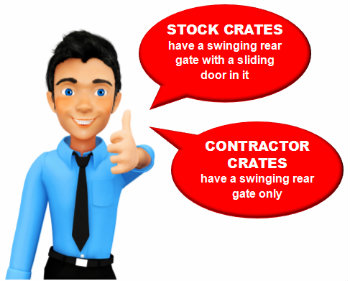 PICTUREdifference between stock and contractor crates